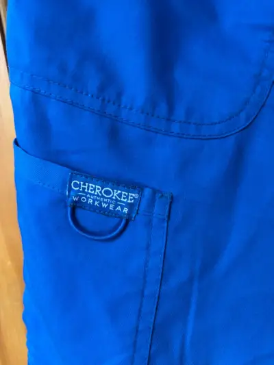 Pantalones médicos Cherokee azul talla S - miniatura 2