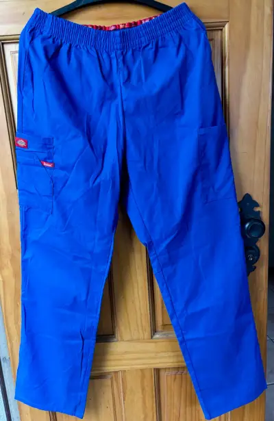Pantalones médicos azules Dickies para hombre - miniatura 1