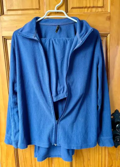 Conjunto de polar azul Stefano Cocci - miniatura 1