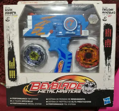 Beyblade Metal Masters Pack Doble Hasbro - miniatura 1