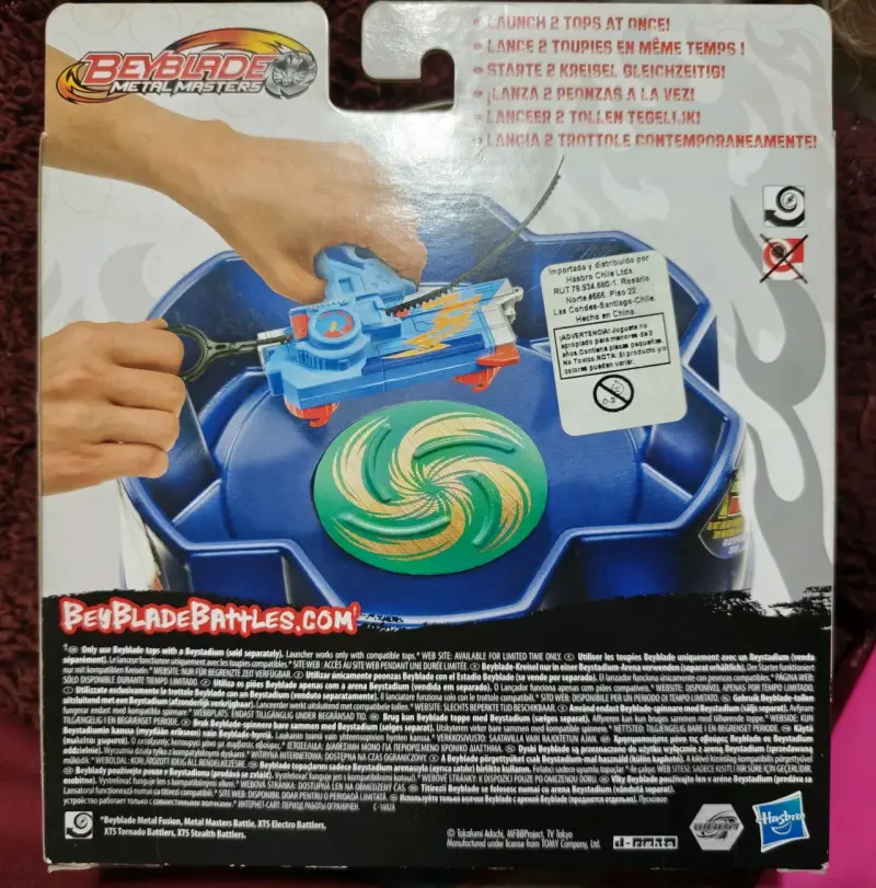 Beyblade Metal Masters Pack Doble Hasbro - 2