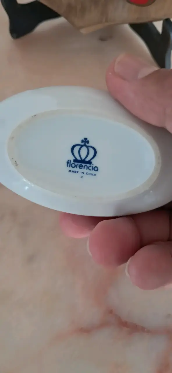 Joyero porcelana Florencia años 80 - 3