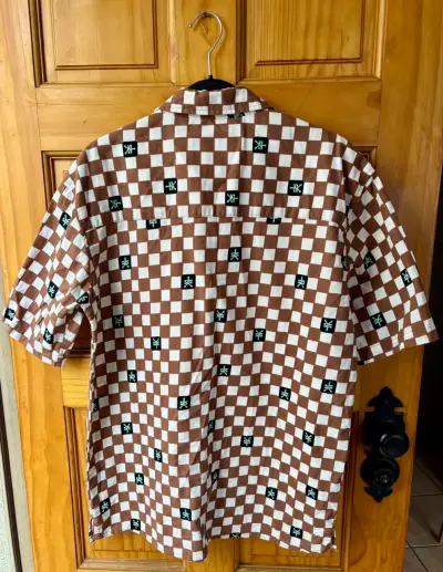 Camisa a cuadros marrón - miniatura 2