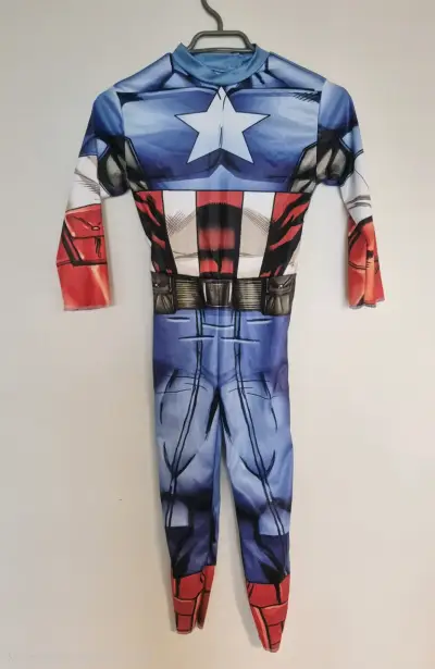 Disfraz de Capitán América para niños 4-6 años - miniatura 1