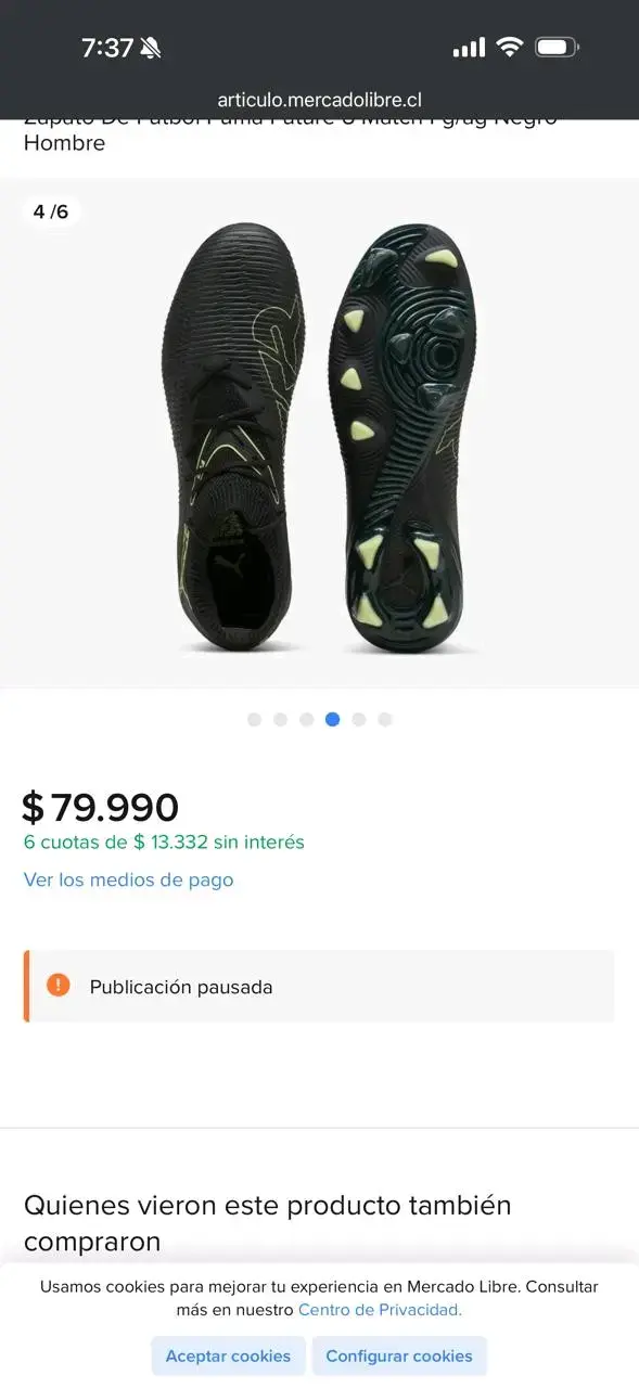 Botines de fútbol Puma Future Z negros - 3
