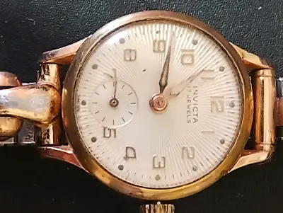 Reloj de Pulsera Invicta Vintage Dorado - miniatura 1
