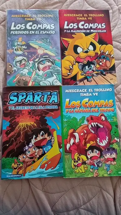 Colección de libros Los Compas y Sparta - miniatura 1