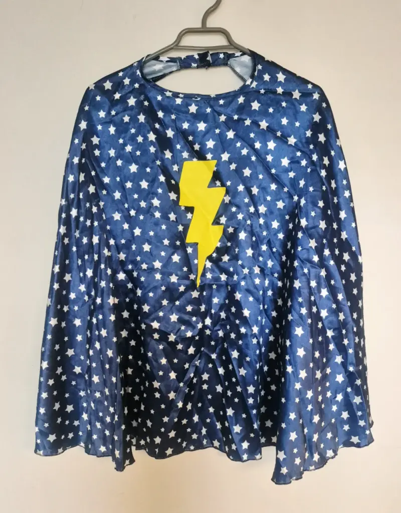 Capa de superhéroe para niños reversible - 1