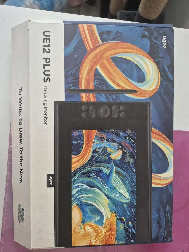 Monitor de Dibujo Ugee UE12 Plus con Lápiz - 1