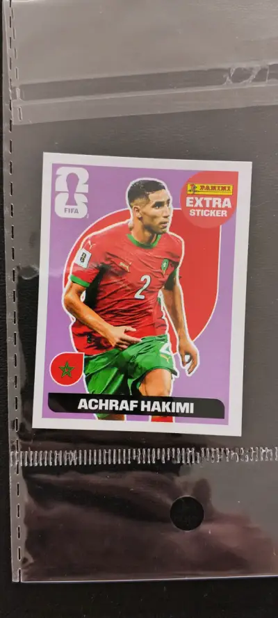 Panini Extra Sticker Achraf Hakimi Mundial 2026 - miniatura 1