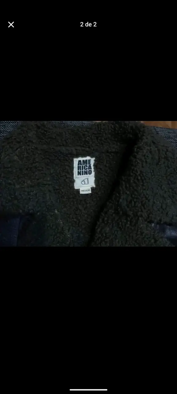 Chaqueta de cuero con forro de lana Ame Rino - 2
