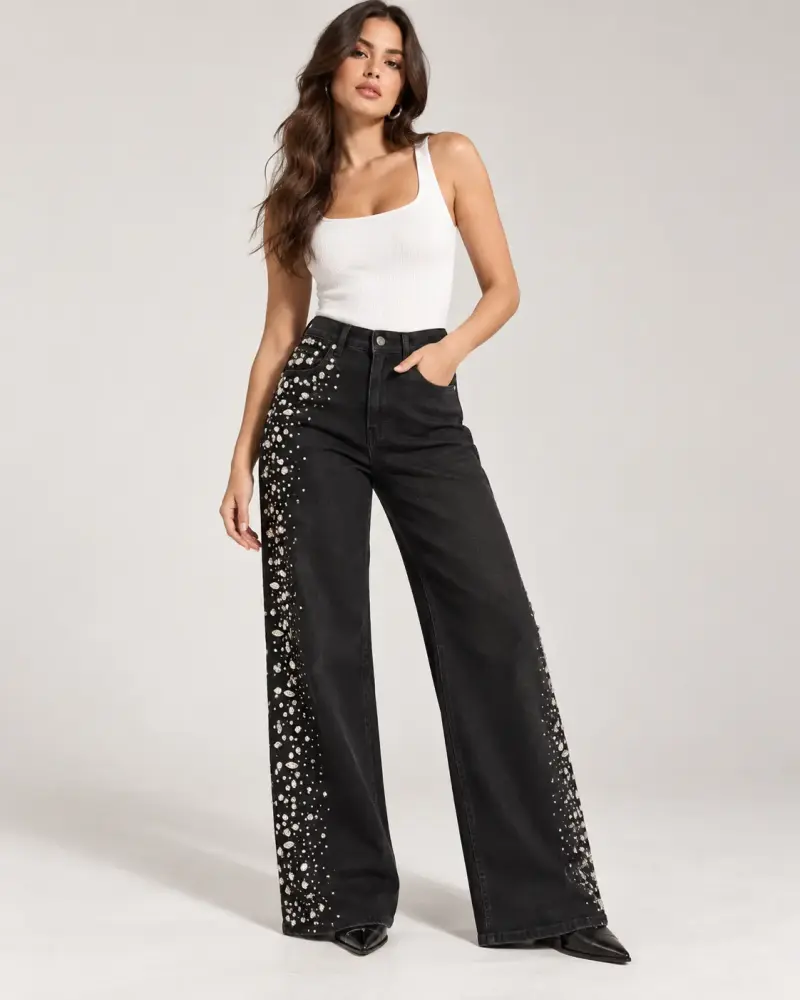 Jeans con brillos - 2