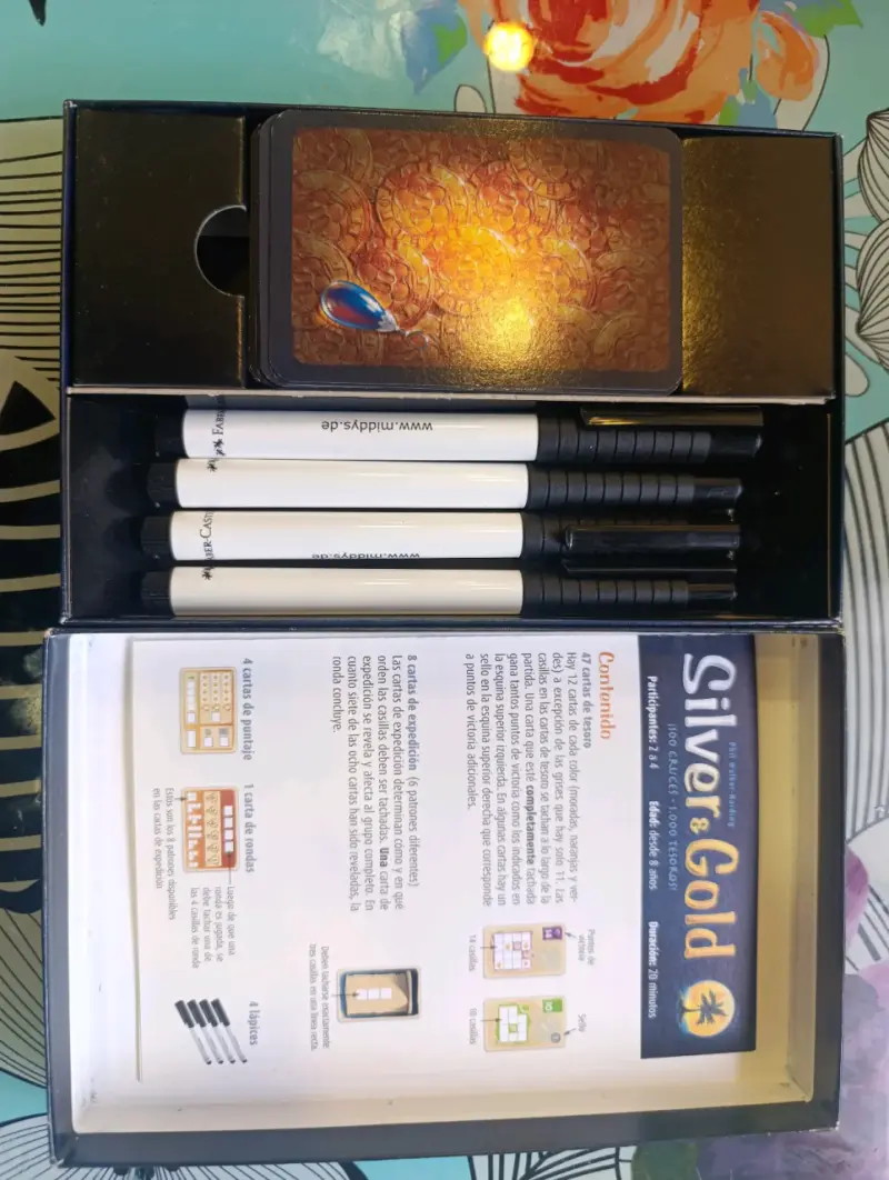 Juego de Mesa Silver & Gold de Fractal Juegos - 3
