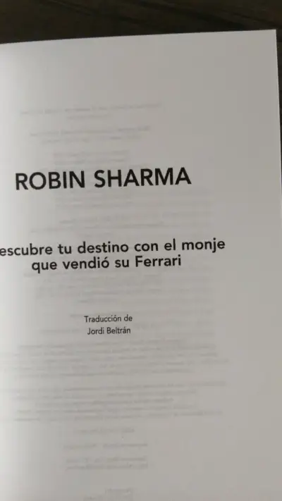 Libro 'Descubre Tu Destino' de Robin Sharma - miniatura 3