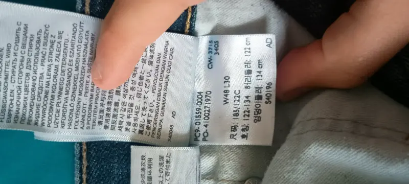 Jeans Levis, con detalle en la basta - 5