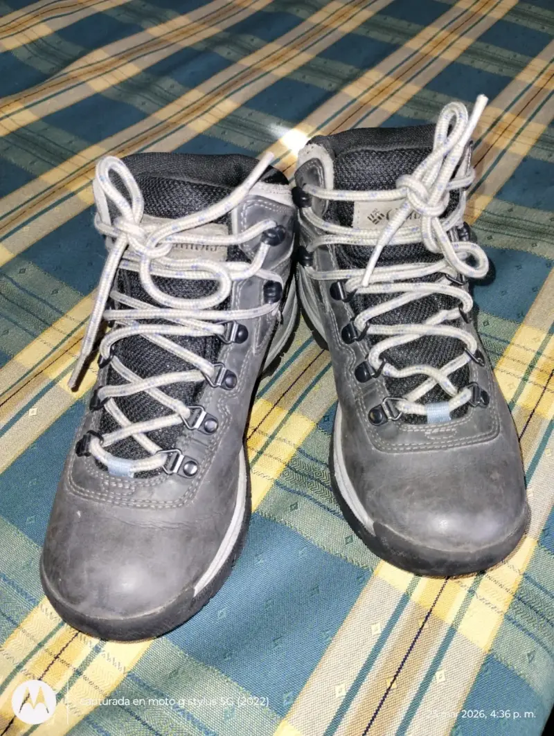 Botas de montaña Columbia impermeables gris - 1