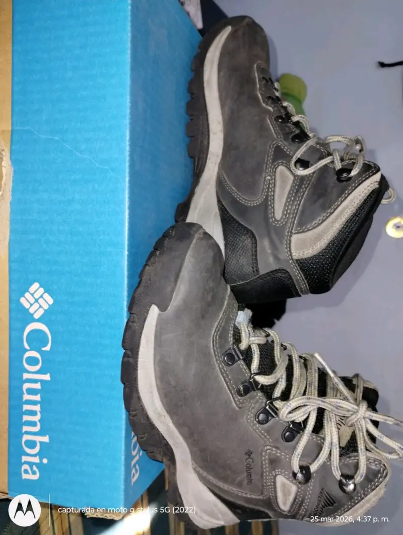Botas de montaña Columbia impermeables gris - 2