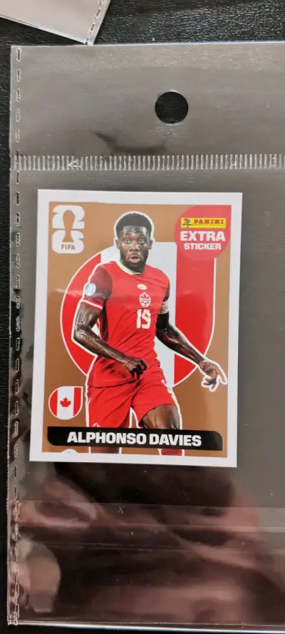 Panini Extra Sticker Alphonso Davies FIFA 2026 - miniatura 1