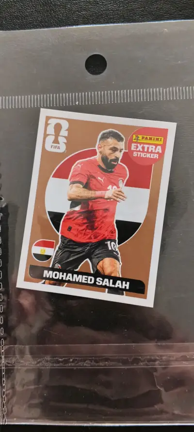 Panini Extra Sticker Mohamed Salah Mundial 2026 - miniatura 1