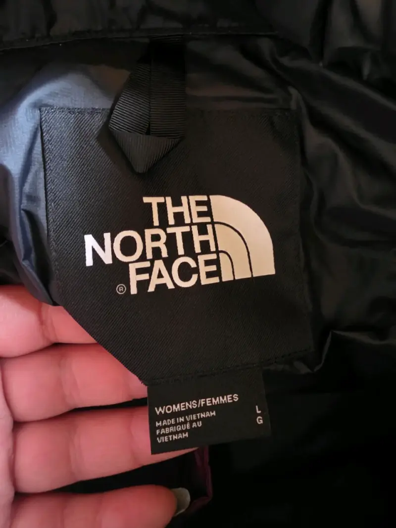 Chaqueta The North Face para mujer color morado y negro - 1