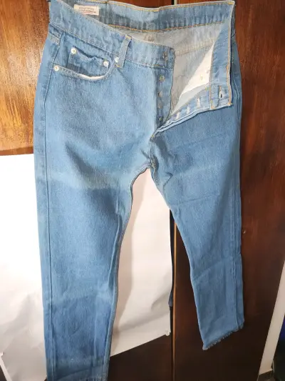 Jeans Levi's 501 clásicos azul talla 34 Americana - miniatura 3
