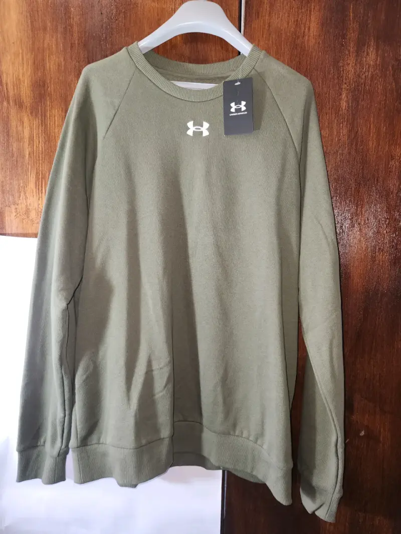 Polerón verde Under Armour para hombre L Nuevo - 4