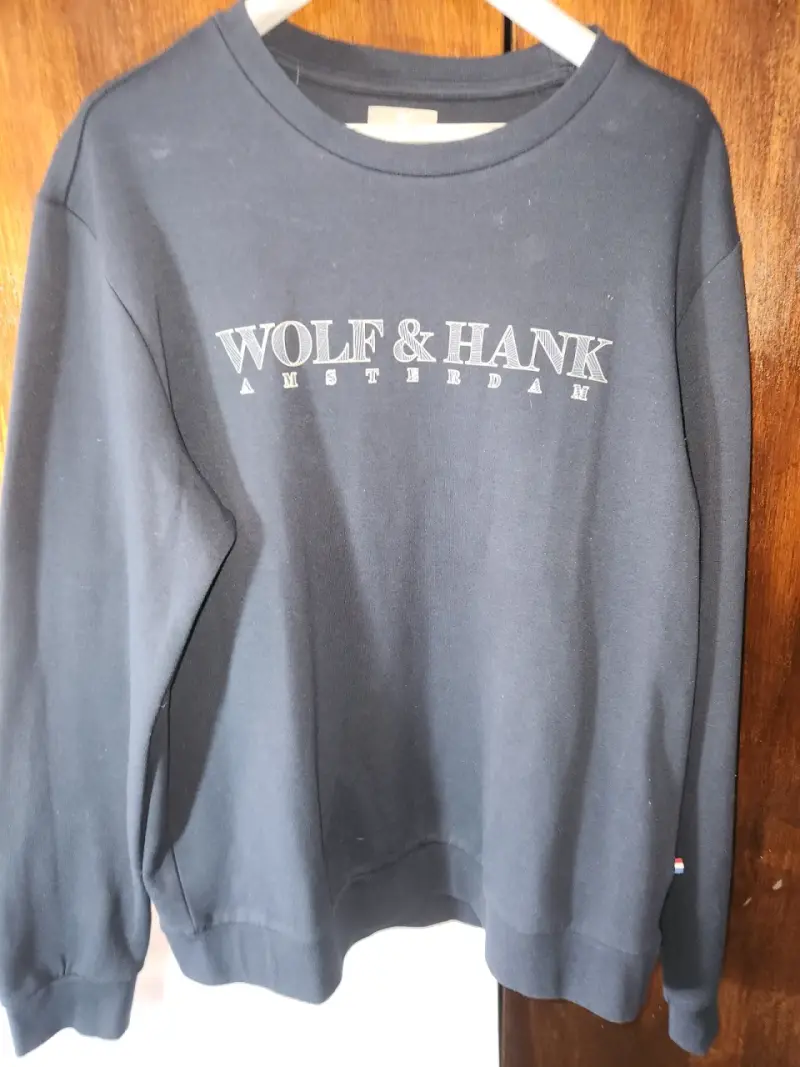 Polerón negro Wolf & Hank Amsterdam como nuevo - 2