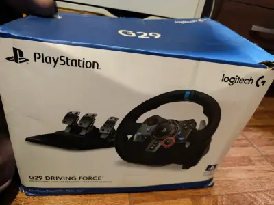 Volante Logitech G29 para PlayStation con pedales - miniatura 2