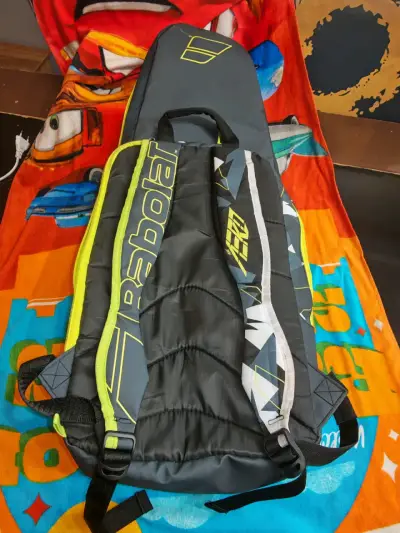 Bolso raquetero Babolat negro y amarillo - miniatura 3