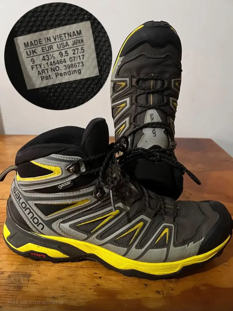 Botas de senderismo Salomon impermeables talla 42