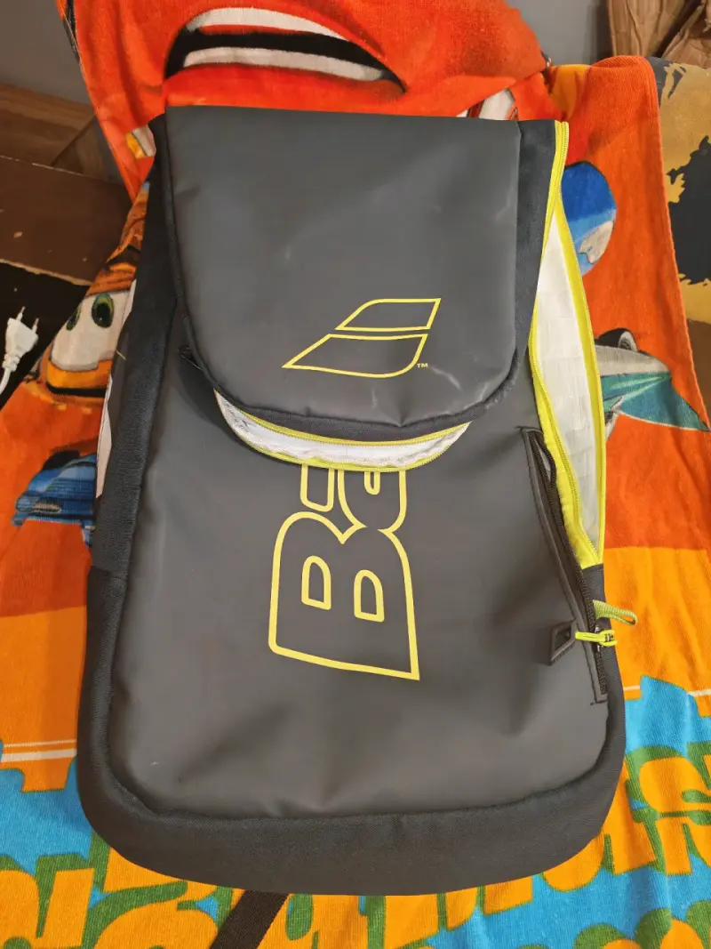 Bolso raquetero Babolat negro y amarillo - 6