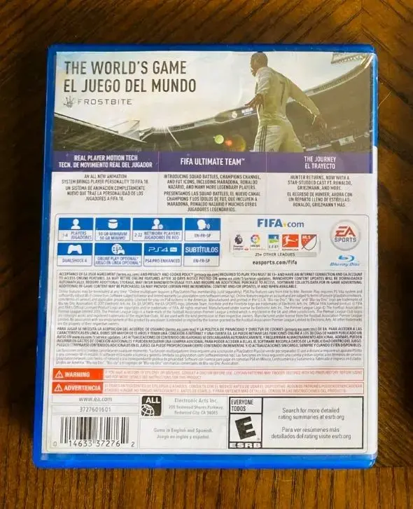 Juego PS4 FIFA 18 EA Sports - 2
