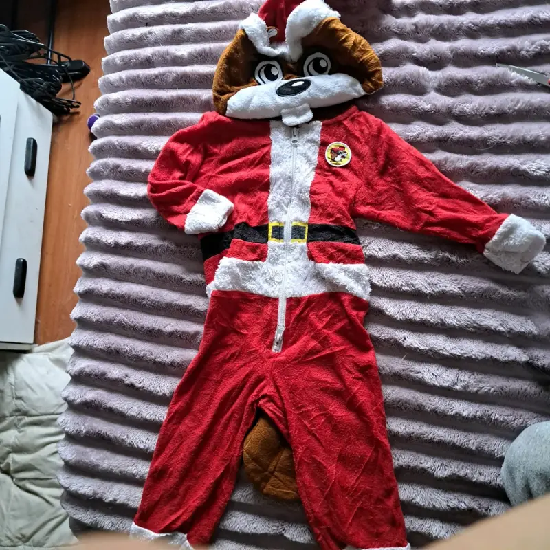 Enterito castor navideño talla 2