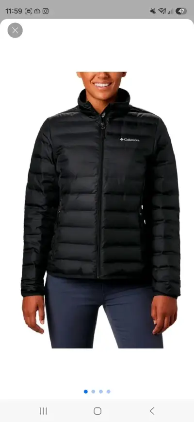 Parka Mujer Columbia Negra Lake 22 - miniatura 1