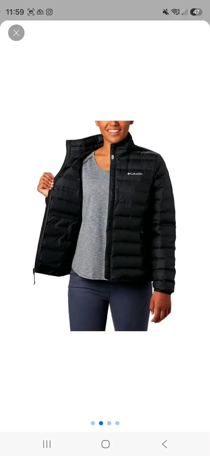 Parka Mujer Columbia Negra Lake 22 - 3