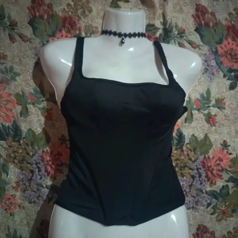 Corset negro victoria Secret elegante para mujer - 1
