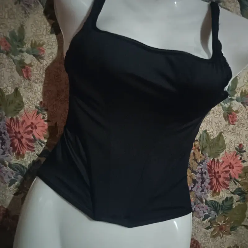 Corset negro victoria Secret elegante para mujer - 3