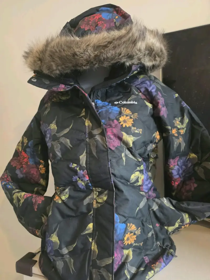 Chaqueta Columbia floral impermeable para mujer - 2