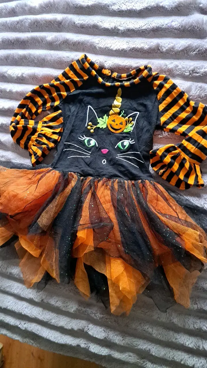 Vestido de Halloween para niña talla 2