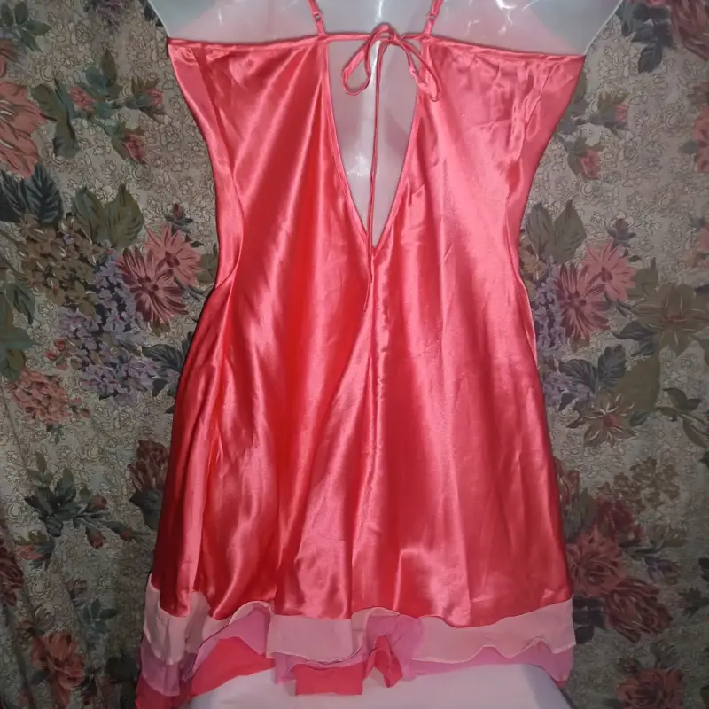 Camisón satinado rojo Victoria's Secret - 2