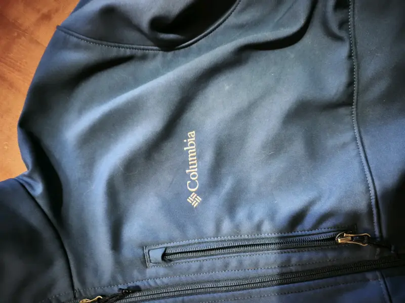 Chaqueta softshell azul Columbia talla XXL - 2