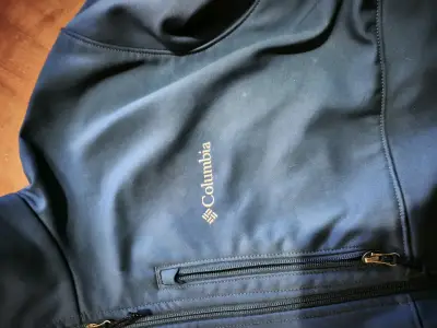 Chaqueta softshell azul Columbia talla XXL - miniatura 2