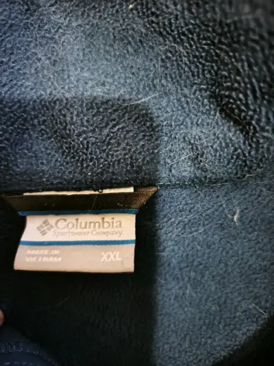 Chaqueta softshell azul Columbia talla XXL - miniatura 3