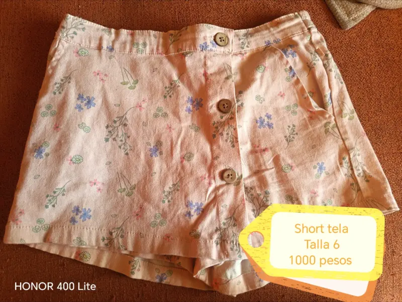 Pantalón Cargo Beige Talla 12 - 3