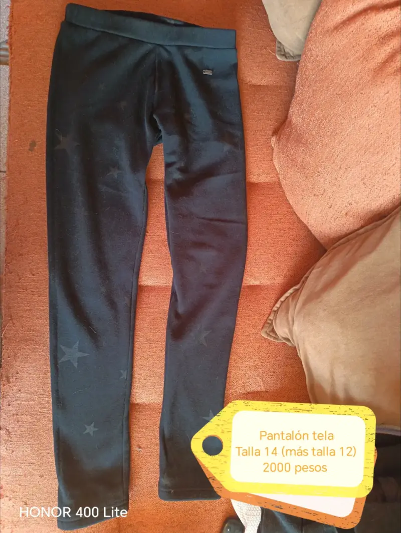Pantalón Cargo Beige Talla 12 - 4