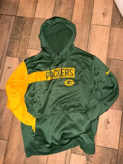 Polerón con capucha Packers verde y amarillo - miniatura 1