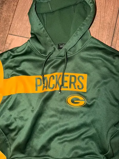 Polerón con capucha Packers verde y amarillo - miniatura 2