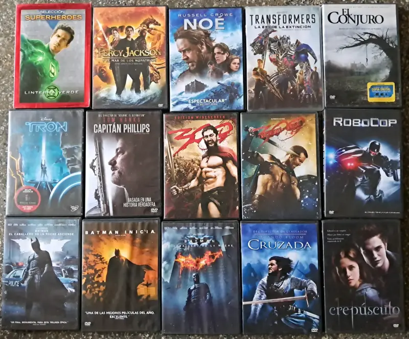 Colección 105 DVD y 7 Blue Ray películas variadas - 2