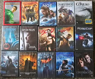 Colección 105 DVD y 7 Blue Ray películas variadas - miniatura 2