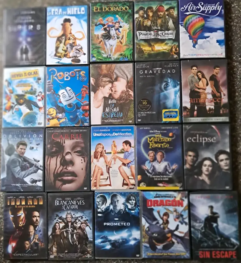 Colección 105 DVD y 7 Blue Ray películas variadas - 4